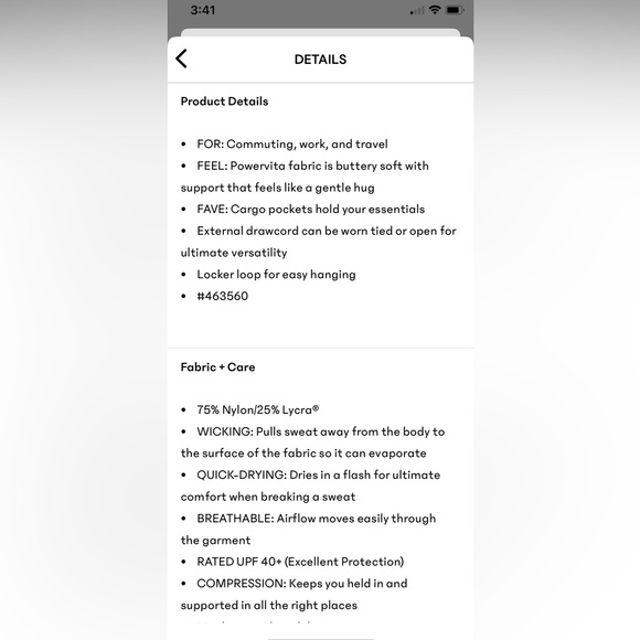 Athleta Salutation Stash High Rise Cargo Legging - Picture 8 of 8